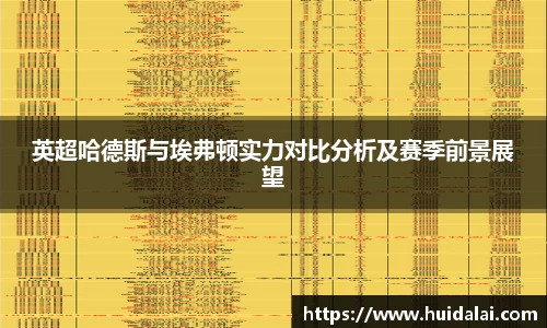 悟空体育英超哈德斯与埃弗顿实力对比分析及赛季前景展望